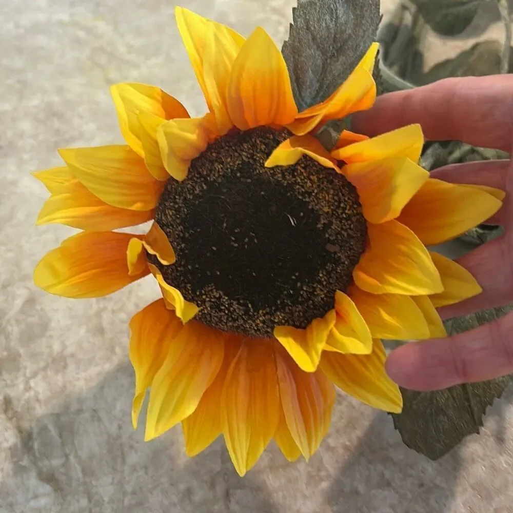 Faux Sunflower Sprays